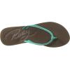 image:imageRoxy Womens Cabo Flip Flop SandalChocolate Brown Aqua