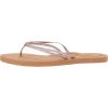 image:imageRoxy Womens Cabo Flip Flop SandalRose Gold