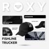 image:imageRoxy Womens Finishline Trucker Hat  100 Cotton Adjustable Cap with Mesh Back Lightweight and Breathable Style for TravelAnthracite