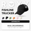image:imageRoxy Womens Finishline Trucker Hat  100 Cotton Adjustable Cap with Mesh Back Lightweight and Breathable Style for TravelAnthracite