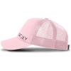image:imageRoxy Womens Finishline Trucker Hat  100 Cotton Adjustable Cap with Mesh Back Lightweight and Breathable Style for TravelBleached Mauve