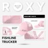 image:imageRoxy Womens Finishline Trucker Hat  100 Cotton Adjustable Cap with Mesh Back Lightweight and Breathable Style for TravelBleached Mauve