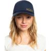 image:imageRoxy Womens Finishline Trucker Hat  100 Cotton Adjustable Cap with Mesh Back Lightweight and Breathable Style for TravelMood Indigo
