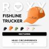 image:imageRoxy Womens Finishline Trucker Hat  100 Cotton Adjustable Cap with Mesh Back Lightweight and Breathable Style for TravelNectarine