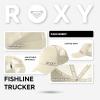 image:imageRoxy Womens Finishline Trucker Hat  100 Cotton Adjustable Cap with Mesh Back Lightweight and Breathable Style for TravelParchment