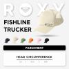image:imageRoxy Womens Finishline Trucker Hat  100 Cotton Adjustable Cap with Mesh Back Lightweight and Breathable Style for TravelParchment