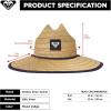 image:imageRoxy Womens Tomboy Woven Straw Hat  Wide Brim  Adjustable  Sun Protection  Beach  Vacation  NaturalMood Indigo