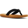 image:imageRoxy womens Porto Flip Flop SandalBlackTan