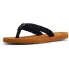 image:imageRoxy womens Porto Flip Flop SandalBlackTan