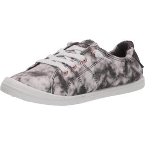 image:imageRoxy Womens Bayshore Canvas Slipon SneakerBlackWhite