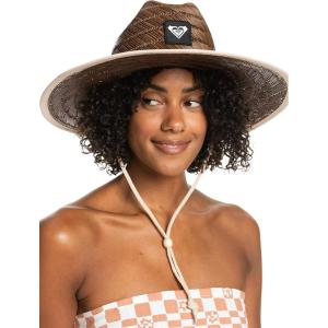 image:imageRoxy Womens Tomboy Woven Straw Hat  Wide Brim  Adjustable  Sun Protection  Beach  Vacation  NaturalBeige