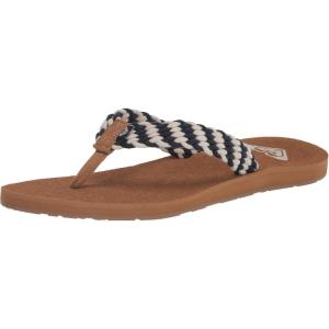 image:imageRoxy womens Porto Flip Flop SandalNavyWhite