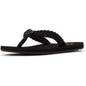 image:imageRoxy womens Porto Flip Flop SandalWoven Black