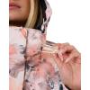 image:imageJuniors Jetty Printed Regular Fit Snow JacketPeach Pink