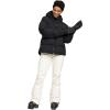 image:imageRoxy Womens Alofted Puffy Jacket  10k Waterproof Insulated Snowboard Jacket PfasfreeAnthracite