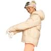 image:imageRoxy Womens Alofted Puffy Jacket  10k Waterproof Insulated Snowboard Jacket PfasfreePebble