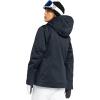 image:imageRoxy Womens Billie Jacket  10k Waterproof Snow Jacket Tailored Fit Pfasfree InsulatedAnthracite