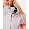 image:imageRoxy Womens Billie Jacket  10k Waterproof Snow Jacket Tailored Fit Pfasfree InsulatedAsh