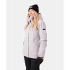 image:imageRoxy Womens Billie Jacket  10k Waterproof Snow Jacket Tailored Fit Pfasfree InsulatedAsh
