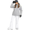 image:imageRoxy Womens Billie Jacket  10k Waterproof Snow Jacket Tailored Fit Pfasfree InsulatedGrey
