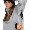 image:imageRoxy Womens Billie Jacket  10k Waterproof Snow Jacket Tailored Fit Pfasfree InsulatedGrey