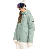 image:imageRoxy Womens Billie Jacket  10k Waterproof Snow Jacket Tailored Fit Pfasfree InsulatedLily Pad