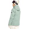 image:imageRoxy Womens Billie Jacket  10k Waterproof Snow Jacket Tailored Fit Pfasfree InsulatedLily Pad