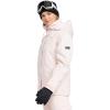 image:imageRoxy Womens Billie Jacket  10k Waterproof Snow Jacket Tailored Fit Pfasfree InsulatedPink Salt