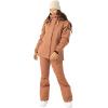 image:imageRoxy Womens Billie Jacket  10k Waterproof Snow Jacket Tailored Fit Pfasfree InsulatedRusset