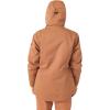 image:imageRoxy Womens Billie Jacket  10k Waterproof Snow Jacket Tailored Fit Pfasfree InsulatedRusset