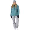 image:imageRoxy Womens Billie Jacket  10k Waterproof Snow Jacket Tailored Fit Pfasfree InsulatedSea Pine
