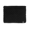 image:imageRoxy Womens Blizzard Collar  FleeceLined Chunky Knit Neck Warmer with Hydrosmart Technology Adjustable Toggle Design Black One SizeBlack