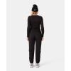 image:imageRoxy Womens Ember Textured Jogger Pant  Fleece Lined Hidden Drawstring Waist Zipper PocketsBlack