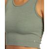 image:imageRoxy Womens Good Keepsake Cropped Tank Cutout Crop TopAgave Green 241