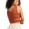 image:imageRoxy Womens Good Keepsake Cropped Tank Cutout Crop TopBaked Clay 233