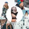 image:imageRoxy Womens Jetty SnowboardSki Mittens  Waterproof Touchscreen Technology Adjustable Wrist StrapsPeachy Pink Dreamy Picture