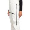 image:imageRoxy Womens Lunalite Goretex Bib Overalls 30k Waterproof Tailored Fit Fully Taped Easyentry Side ZipCream