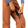 image:imageRoxy Womens Nadia Ski Pant  10K Waterproof Insulated PFASFree Adjustable Waist amp Snow GaitersRusset