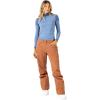 image:imageRoxy Womens Nadia Ski Pant  10K Waterproof Insulated PFASFree Adjustable Waist amp Snow GaitersRusset