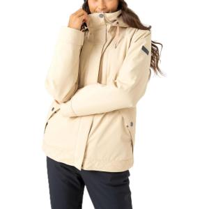 image:imageRoxy Womens Billie Jacket  10k Waterproof Snow Jacket Tailored Fit Pfasfree InsulatedPebble