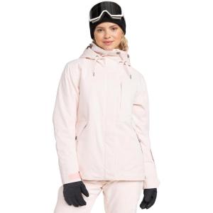 image:imageRoxy Womens Billie Jacket  10k Waterproof Snow Jacket Tailored Fit Pfasfree InsulatedPink Salt