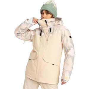 image:imageRoxy Womens Dawnrae Parka Jacket  10k Waterproof Insulated Snowboard Jacket PfasfreePebble Swirl