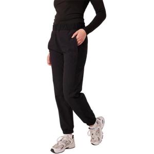 image:imageRoxy Womens Ember Textured Jogger Pant  Fleece Lined Hidden Drawstring Waist Zipper PocketsBlack