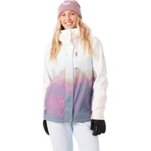 image:imageRoxy Womens Jetty 3in1 Snow Jacket  10k Waterproof Insulated Pfasfree Removable Inner LayerBlurry