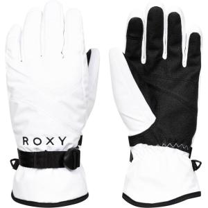image:imageRoxy Womens Jetty Solid Insulated Snowboard Ski Gloves for Cold WeatherBright White Wbb0