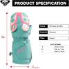 image:imageRoxy Baby Girls Snows Up Waterproof SnowboardSki Mittens  WarmFlight Insulation DryFlight Waterproofing Durable Design Canton Small
