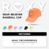 image:imageRoxy Girls Embroidered Baseball Cap  Dad Hat  Adjustable  Sun Protection  Beach  Vacation  Cotton Nectarine