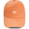 image:imageRoxy Girls Embroidered Baseball Cap  Dad Hat  Adjustable  Sun Protection  Beach  Vacation  Cotton Nectarine
