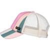 image:imageRoxy Girls Honey Coconut Trucker Hat  Breathable Mesh Snapback Curved VisorAgave Green Very Vista Stripe