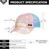 image:imageRoxy Girls Honey Coconut Trucker Hat  Breathable Mesh Snapback Curved VisorCandlelight Peach Hidden Garden